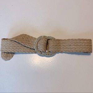 Carved Natural fiber belt